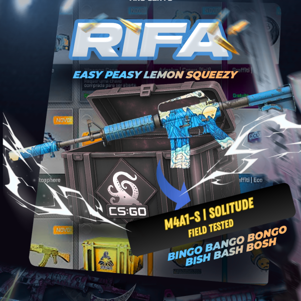 23/09 • SORTEIO GRÁTIS - M4A1-S | Solitude